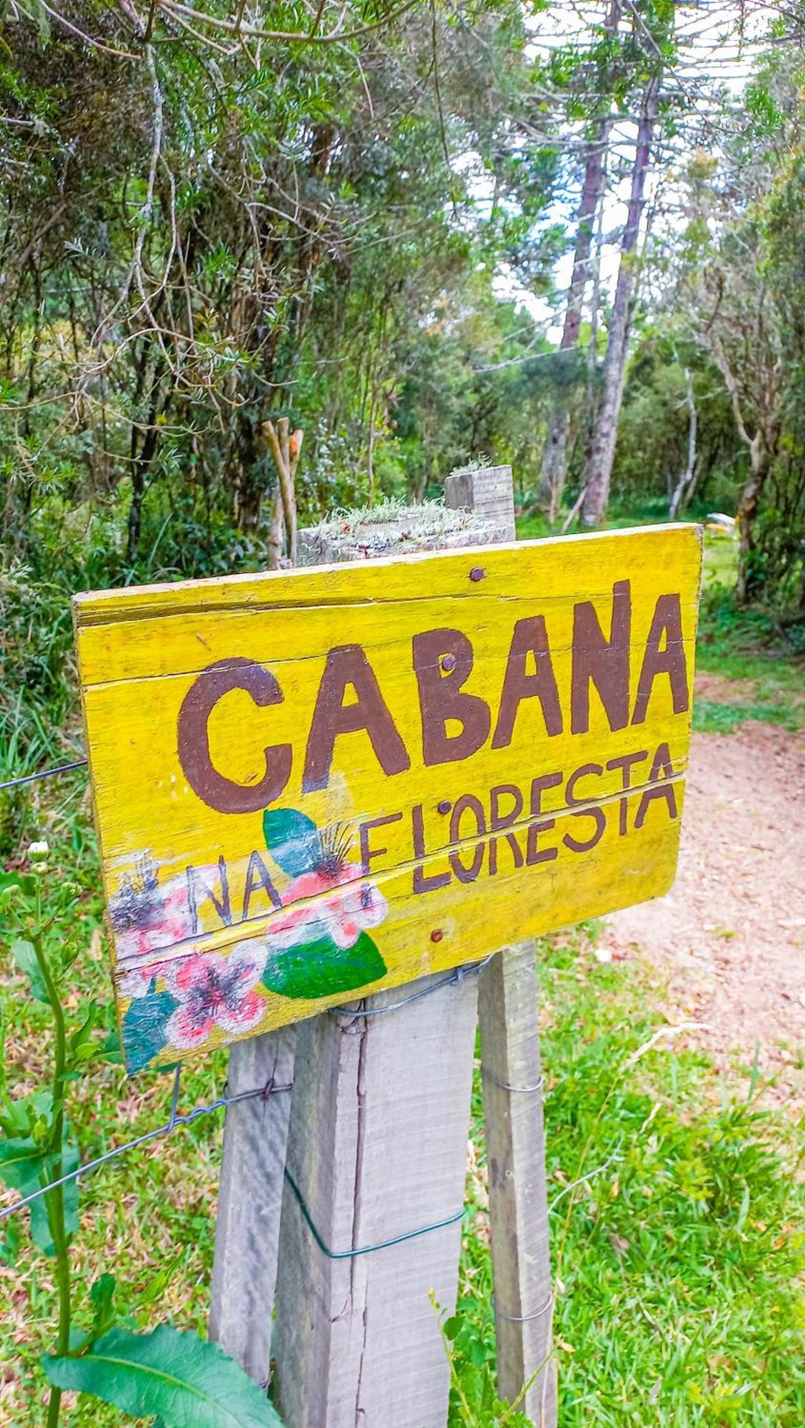 Cabana Na Floresta Rincao Do Fortaleza Cambará Exterior photo